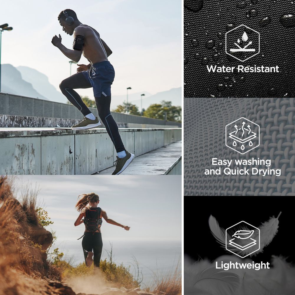 SPORTSKA  ZA RAME SPIGEN A702 DYNAMIC SHIELD ARMBAND CRNA
