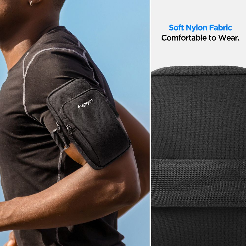 SPORTSKA  ZA RAME SPIGEN A702 DYNAMIC SHIELD ARMBAND CRNA