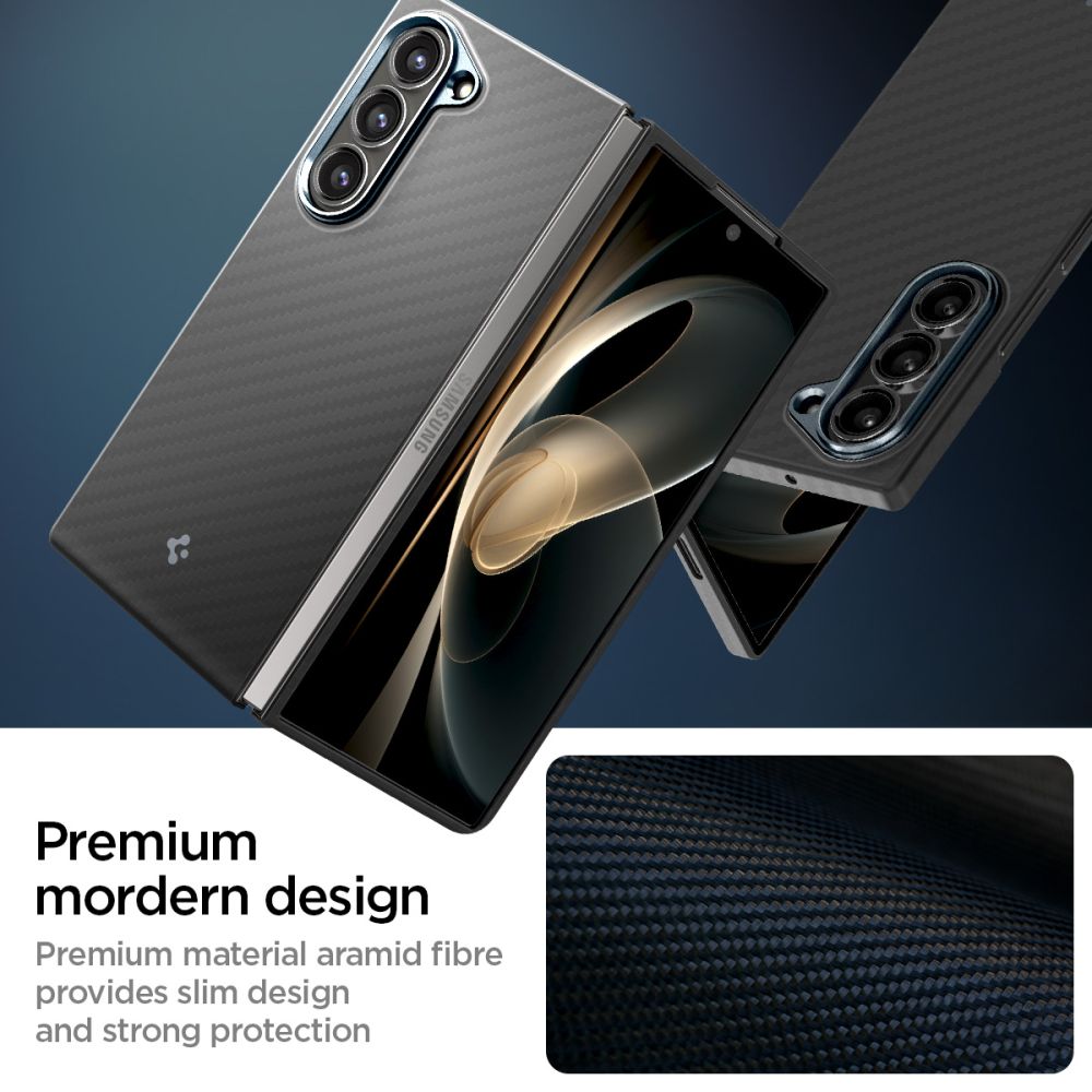 KRYT SPIGEN AIRSKIN GALAXY Z FOLD 6 ARAMID BLACK