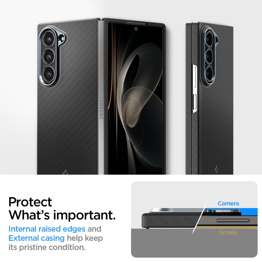 KRYT SPIGEN AIRSKIN GALAXY Z FOLD 6 ARAMID BLACK