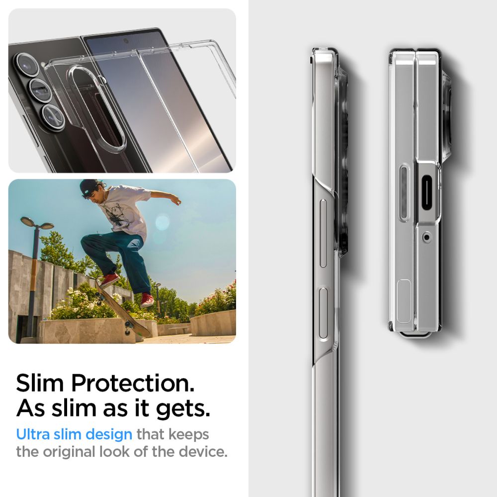 KRYT NA SAMSUNG GALAXY Z FOLD 6 SPIGEN AIRSKIN CRYSTAL CLEAR