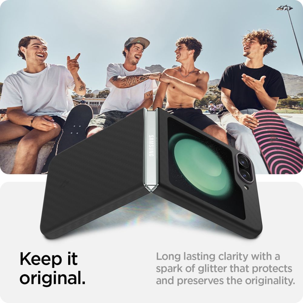 KRYT SPIGEN AIRSKIN ”PRO” GALAXY Z FLIP 5 BLACK