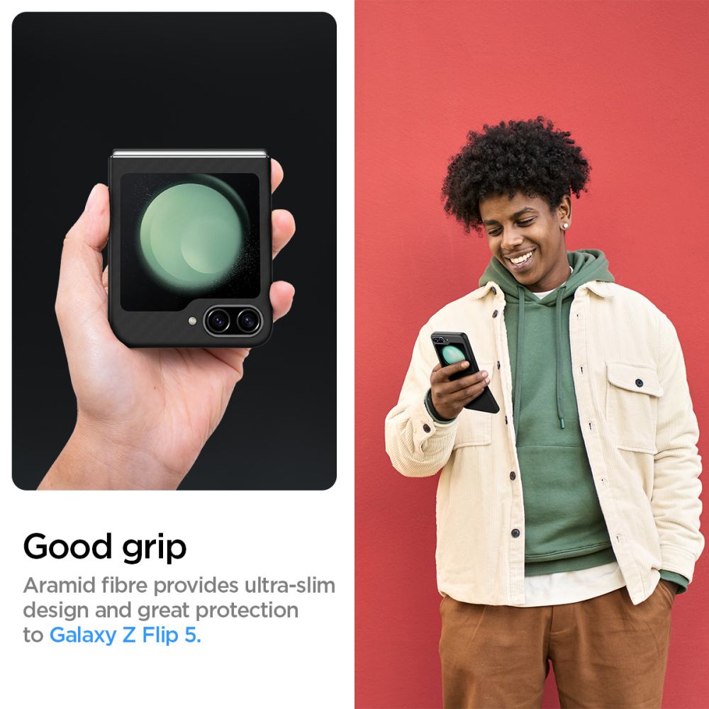 KRYT SPIGEN AIRSKIN ”PRO” GALAXY Z FLIP 5 BLACK