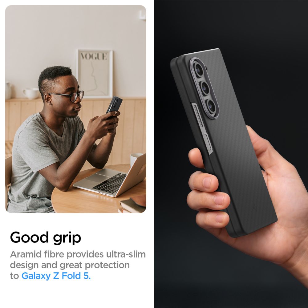 KRYT SPIGEN AIRSKIN ”PRO” GALAXY Z FOLD 5 BLACK