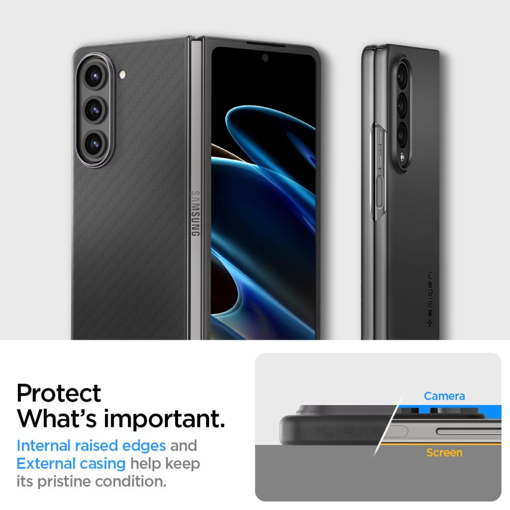 KRYT SPIGEN AIRSKIN ”PRO” GALAXY Z FOLD 5 BLACK