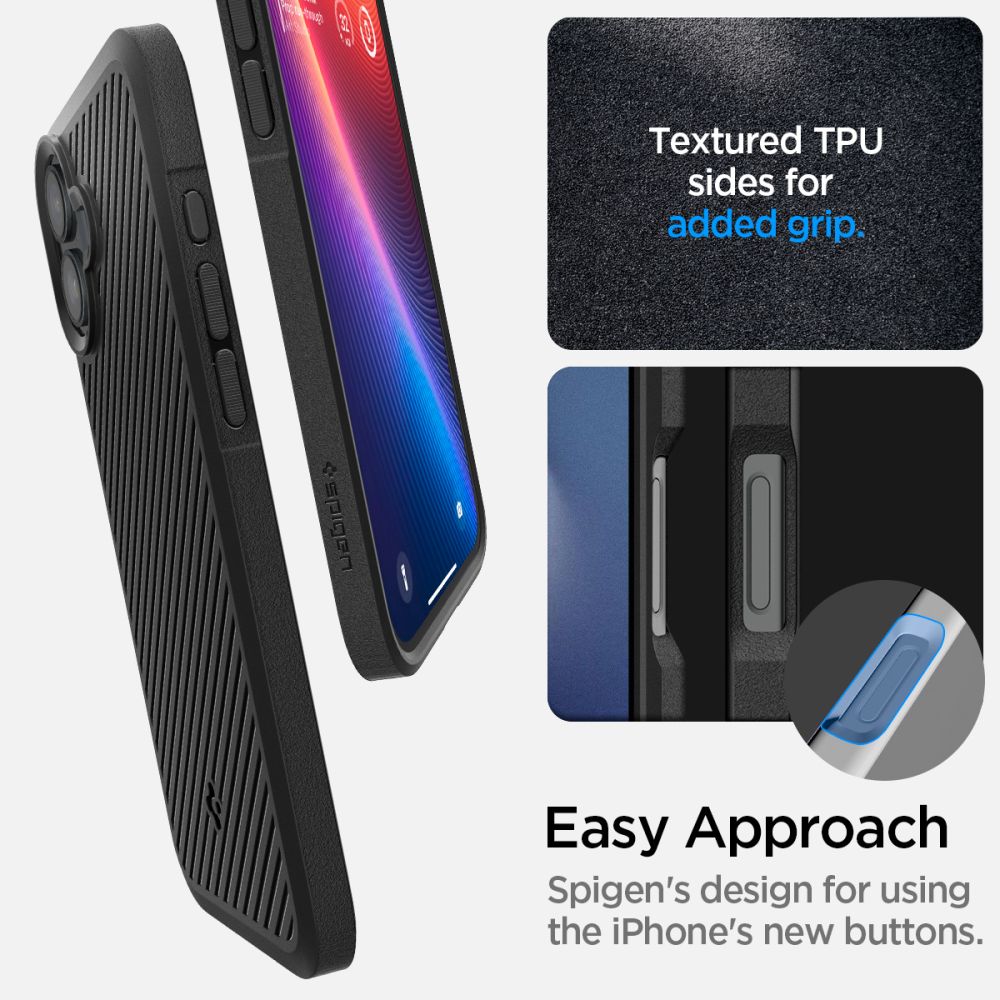  SPIGEN CORE ARMOR IPHONE 16 MATTE BLACK