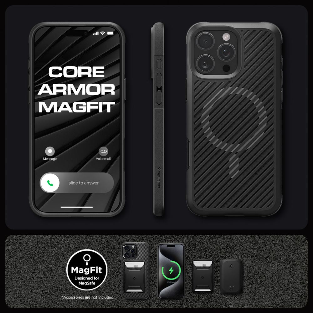 KRYT SPIGEN CORE ARMOR MAG MAGSAFE IPHONE 16 PRO MATTE BLACK