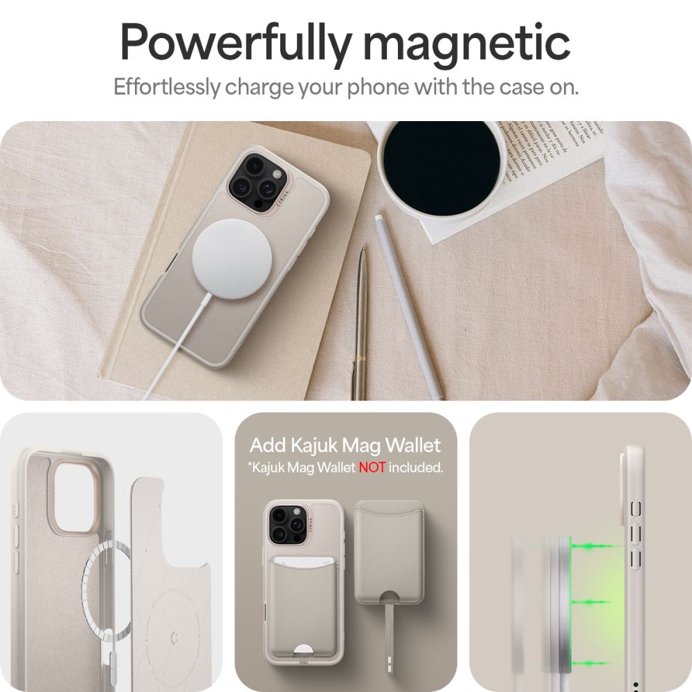 KRYT SPIGEN CYRILL KAJUK CLASSIC CHARM MAG MAGSAFE IPHONE 16 PRO CREAM