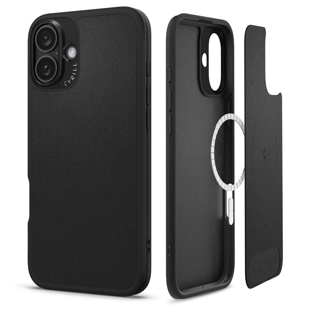 KRYT SPIGEN CYRILL KAJUK MAG MAGSAFE IPHONE 16 BLACK