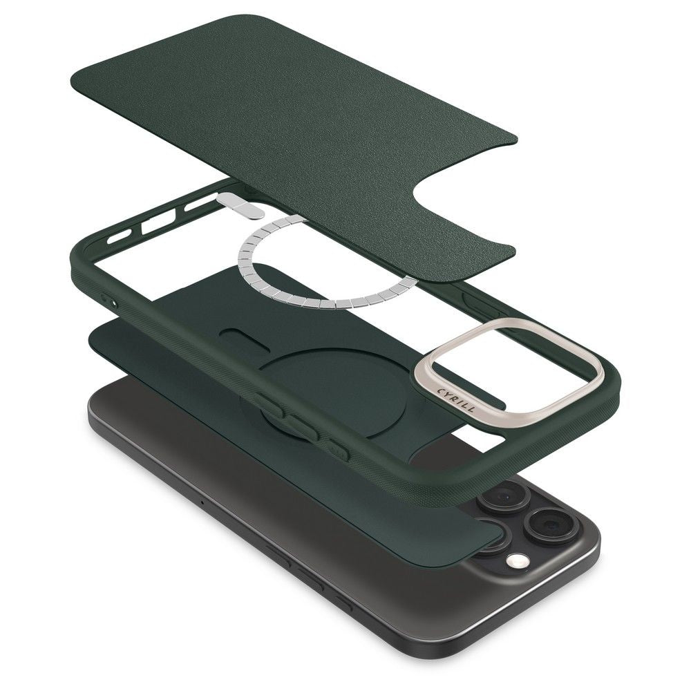 KRYT SPIGEN CYRILL KAJUK MAG MAGSAFE IPHONE 16 PRO FOREST GREEN