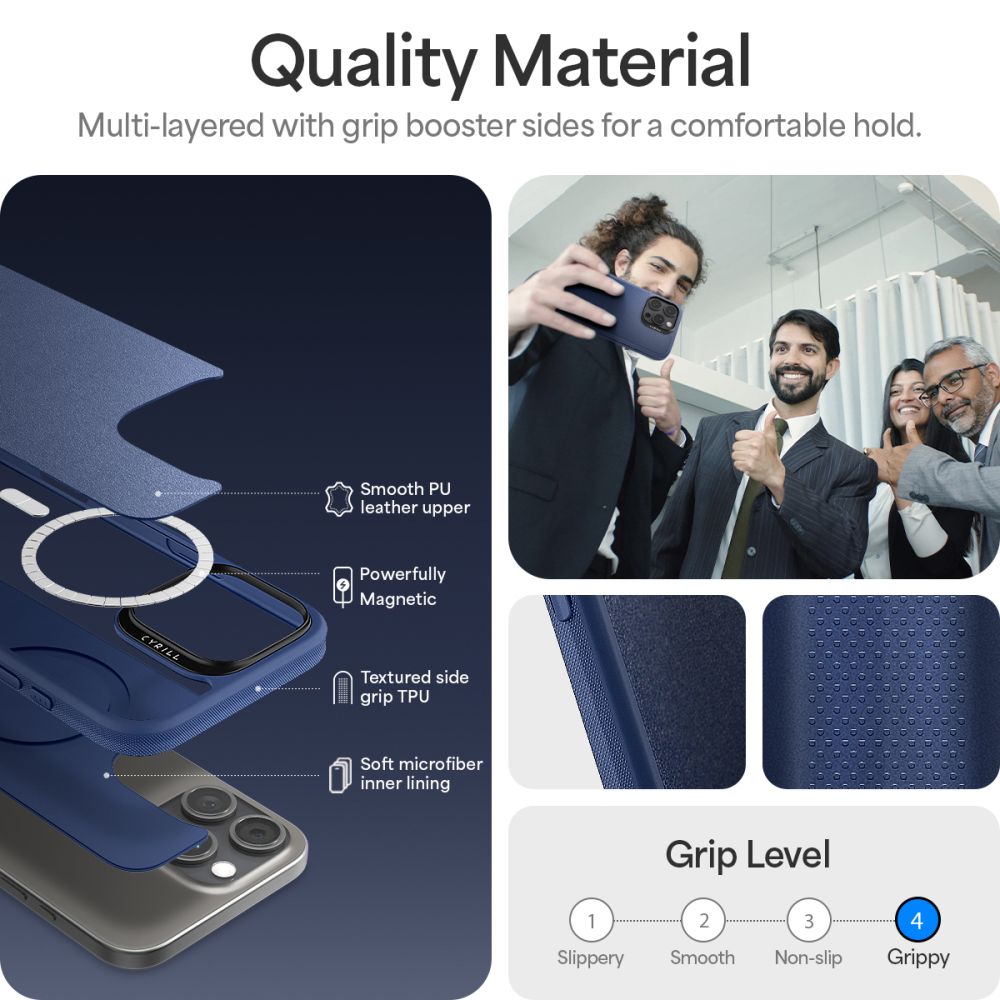 KRYT SPIGEN CYRILL KAJUK MAG MAGSAFE IPHONE 16 PRO NAVY