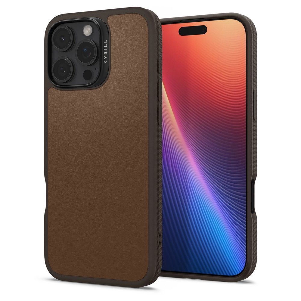 KRYT SPIGEN CYRILL KAJUK MAG MAGSAFE IPHONE 16 PRO SADDLE BROWN