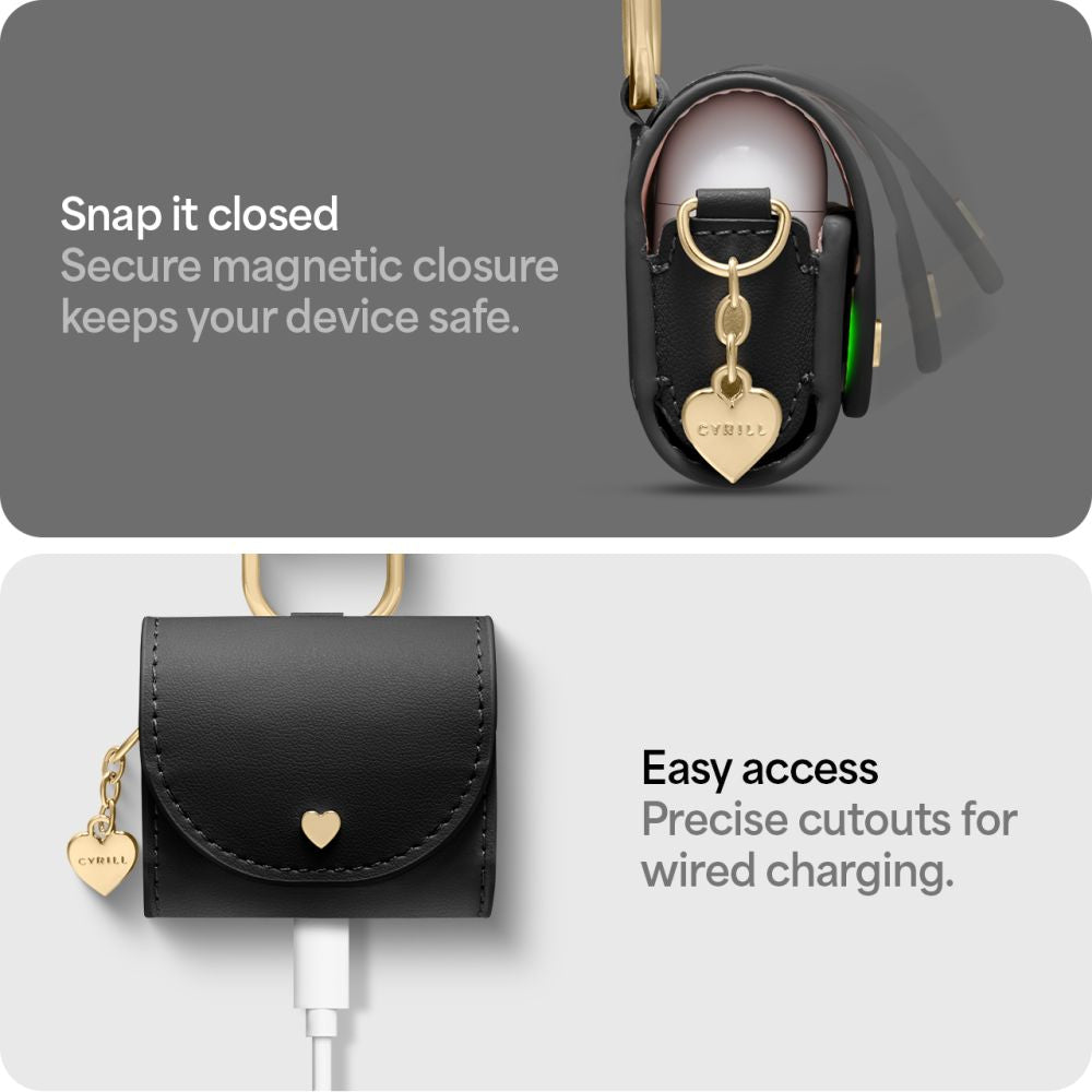 PUZDRO SPIGEN CYRILL MINI BAG APPLE AIRPODS 4 BLACK