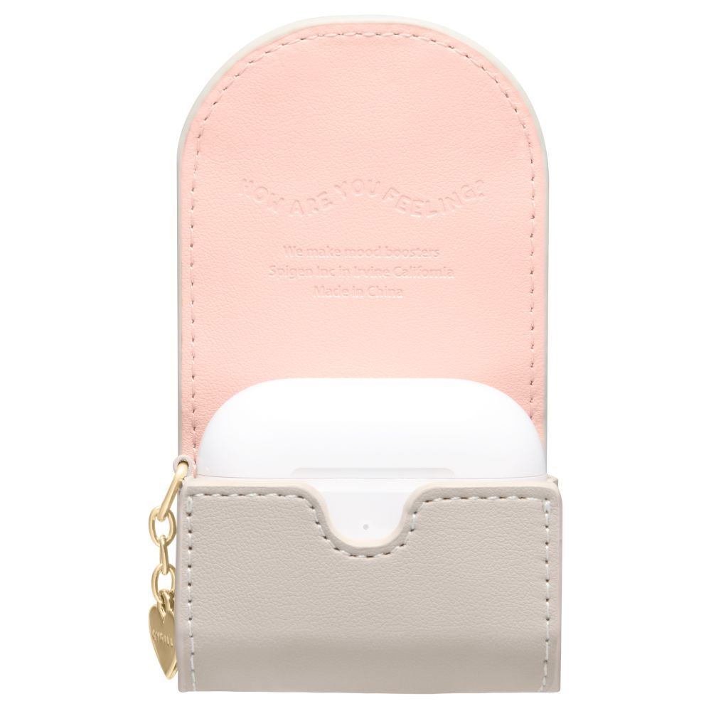 PUZDRO SPIGEN CYRILL MINI BAG APPLE AIRPODS 4 DARK BEIGE