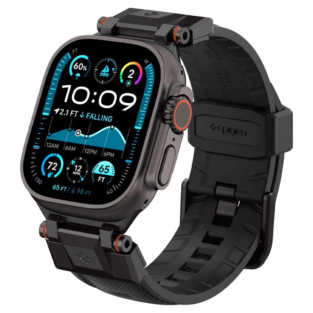 SPIGEN DURAPRO ARMOR APPLE WATCH 6 / 7 / 8 / 9 / 10 / SE / ULTRA 1 / 2 (44 / 45 / 46 / 49 MM) BLACK EDITION