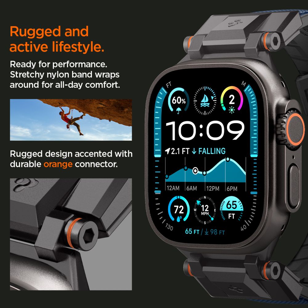 SPIGEN DURAPRO ARMOR APPLE WATCH 6 / 7 / 8 / 9 / 10 / SE / ULTRA 1 / 2 (44 / 45 / 46 / 49 MM) NAVY BLUE
