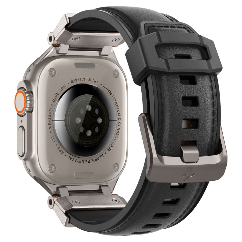 REMIENOK SPIGEN DURAPRO ARMOR PU APPLE WATCH 6 / 7 / 8 / 9 / 10 / SE / ULTRA 1 / 2 (44 / 45 / 46 / 49 MM) BLACK