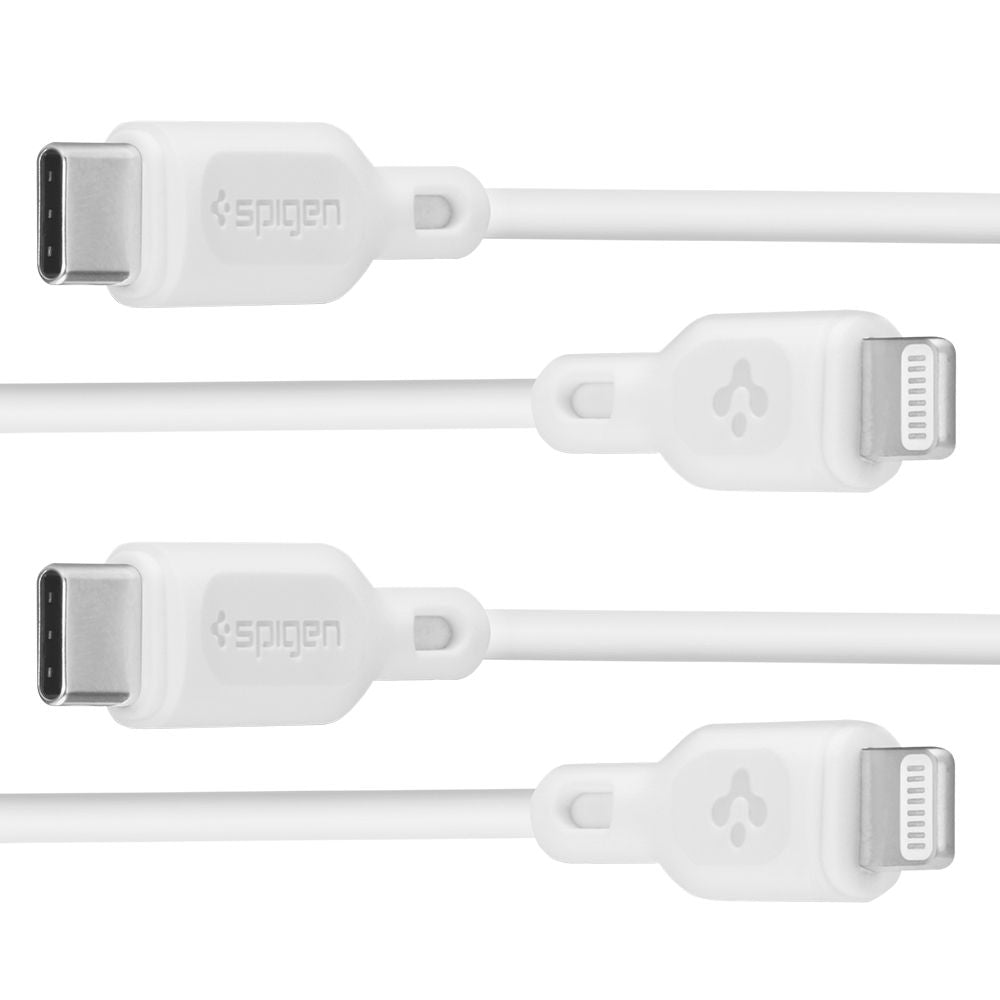 SPIGEN DURASYNC MFI KABEL ZA SVJETLO 2-PACK 100CM BIJELI
