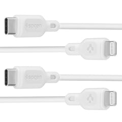 SPIGEN DURASYNC MFI KABEL ZA SVJETLO 2-PACK 100CM BIJELI