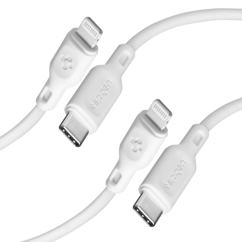 SPIGEN DURASYNC MFI KABEL ZA SVJETLO 2-PACK 100CM BIJELI