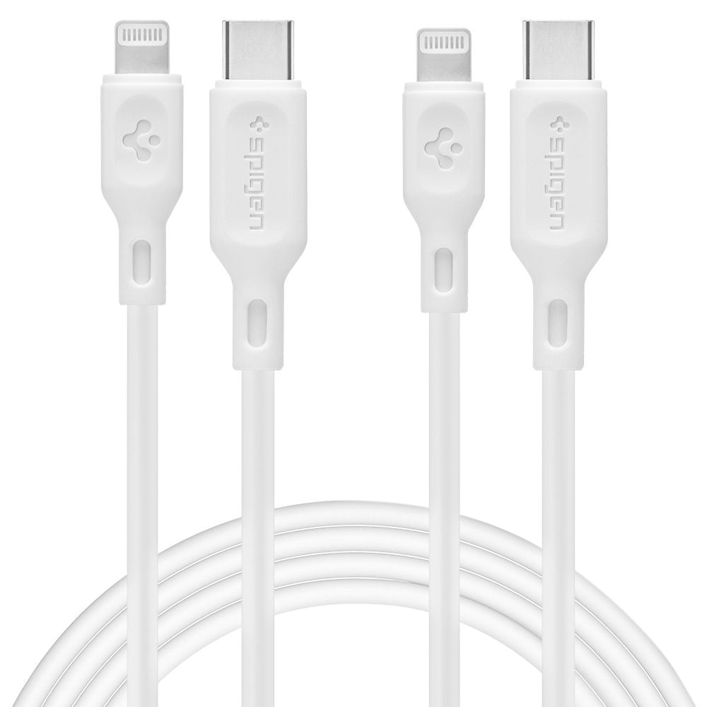 SPIGEN DURASYNC MFI KABEL ZA SVJETLO 2-PACK 100CM BIJELI