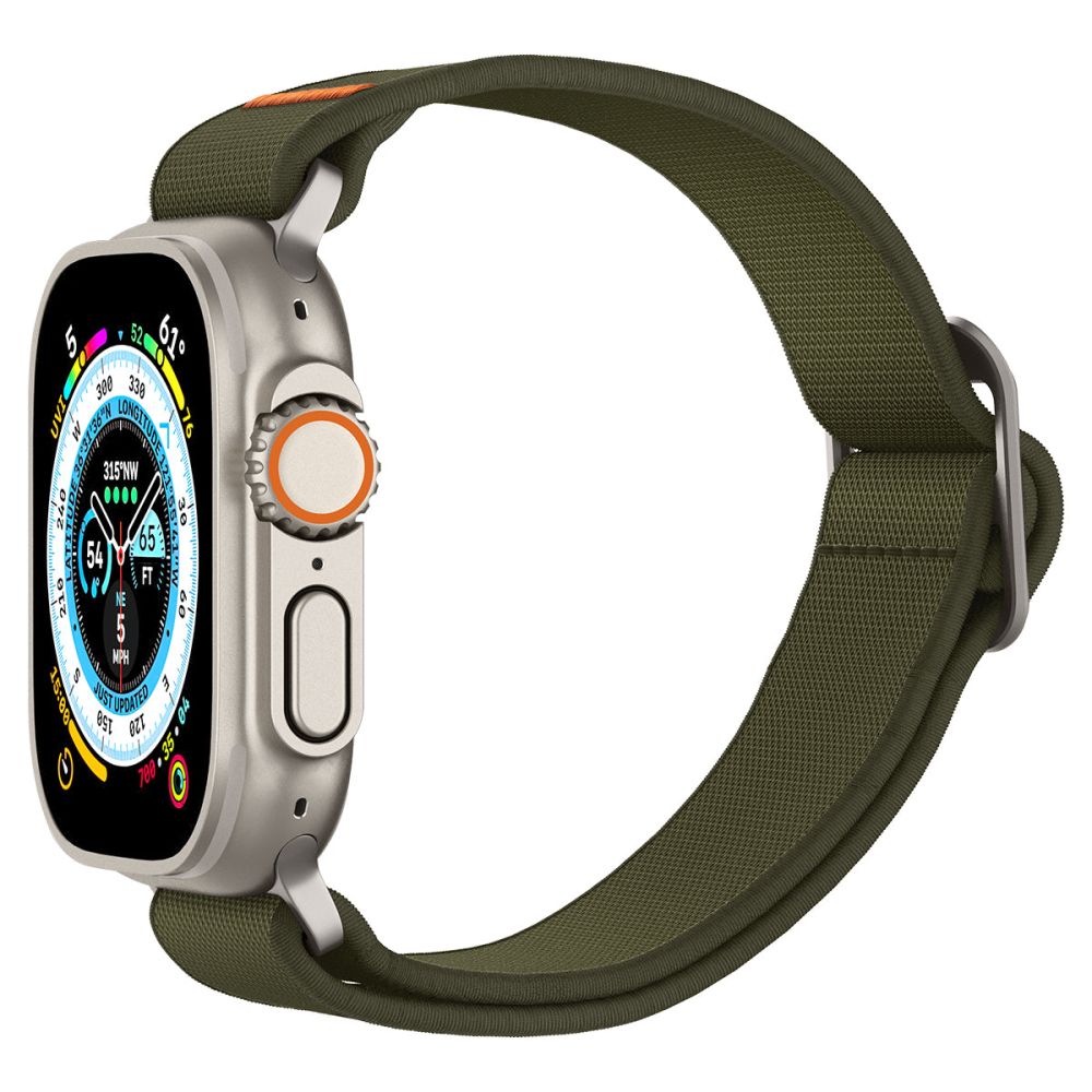 REMIENOK SPIGEN FIT LITE ULTRA APPLE WATCH 6 / 7 / 8 / 9 / 10 / SE / ULTRA 1 / 2 (44 / 45 / 46 / 49 MM) KHAKI