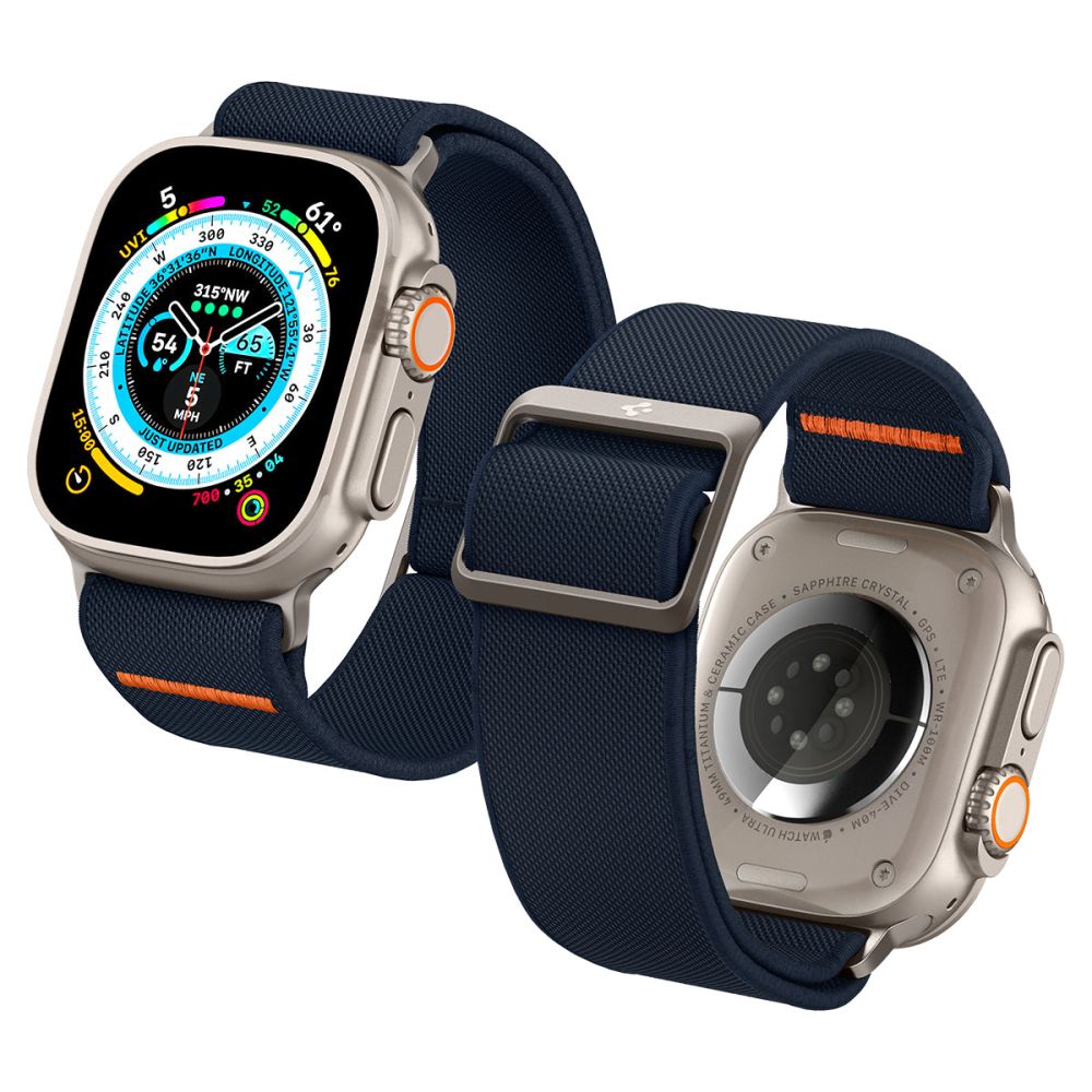 REMIENOK SPIGEN FIT LITE ULTRA APPLE WATCH 6 / 7 / 8 / 9 / 10 / SE / ULTRA 1 / 2 (44 / 45 / 46 / 49 MM) NAVY