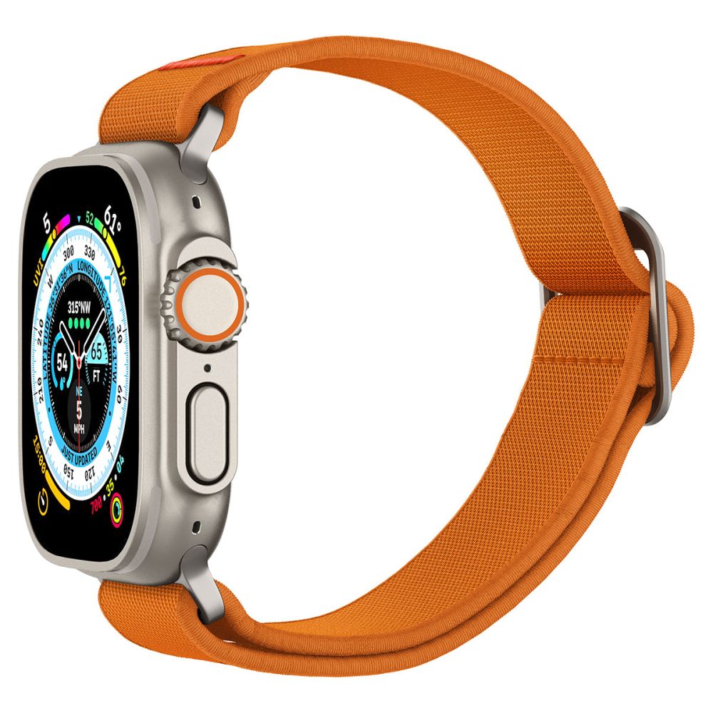 REMIENOK SPIGEN FIT LITE ULTRA APPLE WATCH 6 / 7 / 8 / 9 / 10 / SE / ULTRA 1 / 2 (44 / 45 / 46 / 49 MM) ORANGE