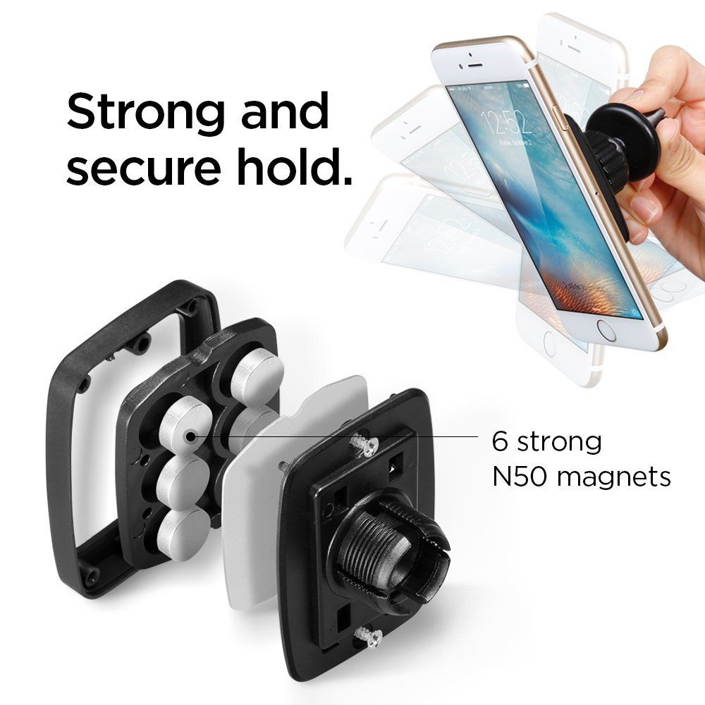  MOBITELA ZA AUTO SPIGEN H12 ZRAČNI VENTIL MAGNETSKI DRŽAČ
