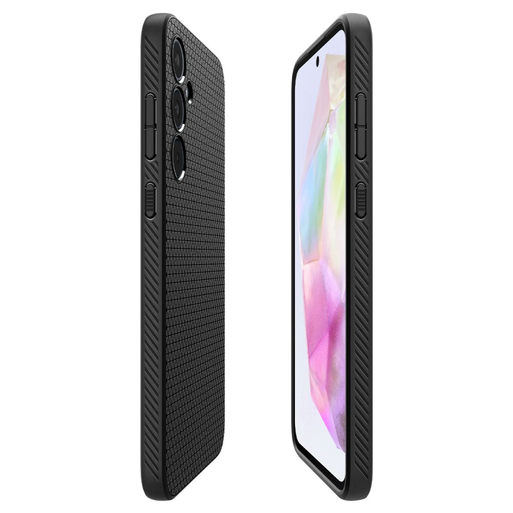 KRYT SPIGEN LIQUID AIR GALAXY A35 5G MATTE BLACK