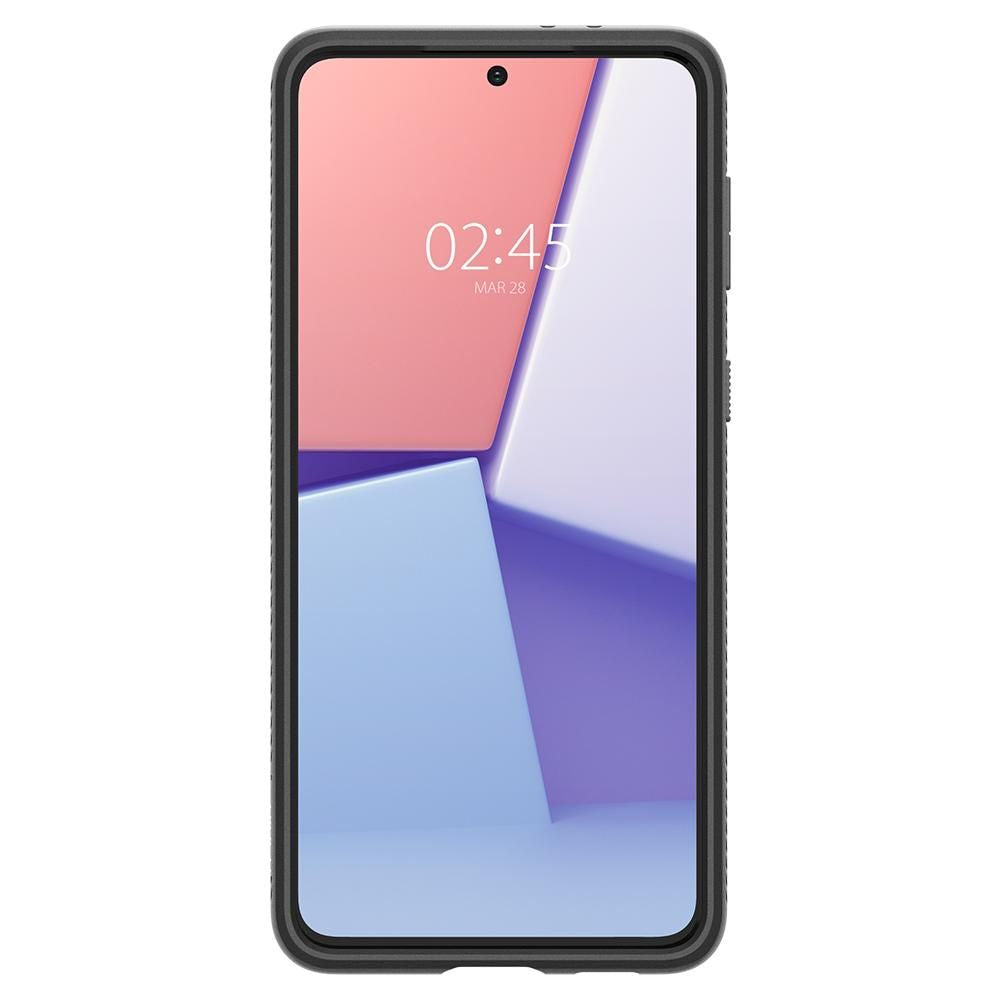 KRYT SPIGEN LIQUID AIR GALAXY S21 MATTE BLACK