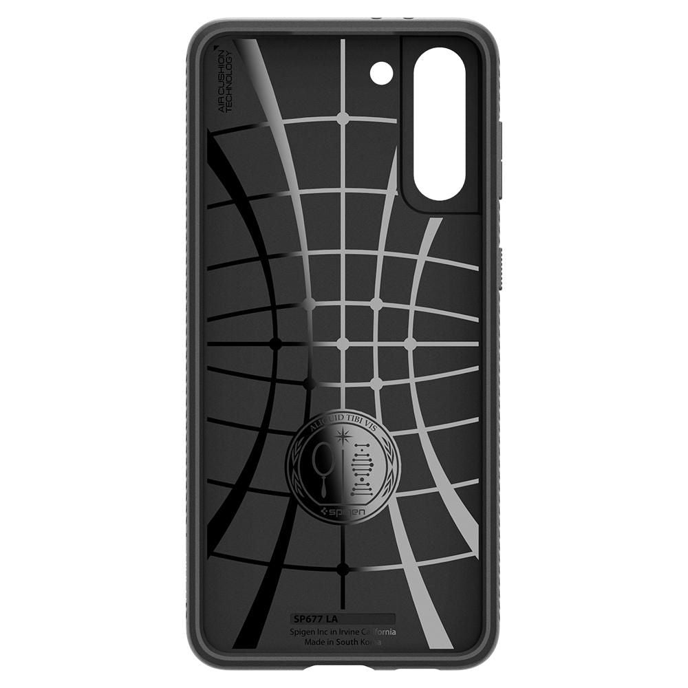 KRYT SPIGEN LIQUID AIR GALAXY S21 MATTE BLACK