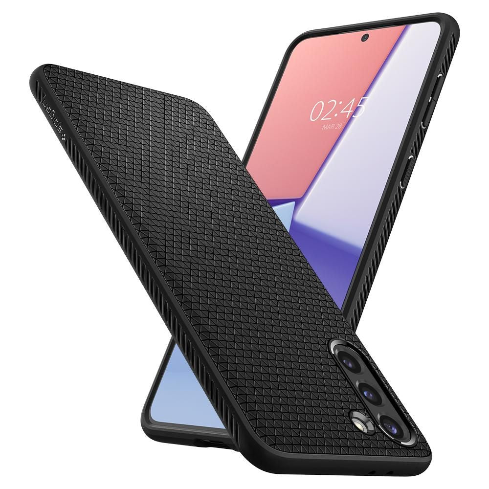 KRYT SPIGEN LIQUID AIR GALAXY S21 MATTE BLACK