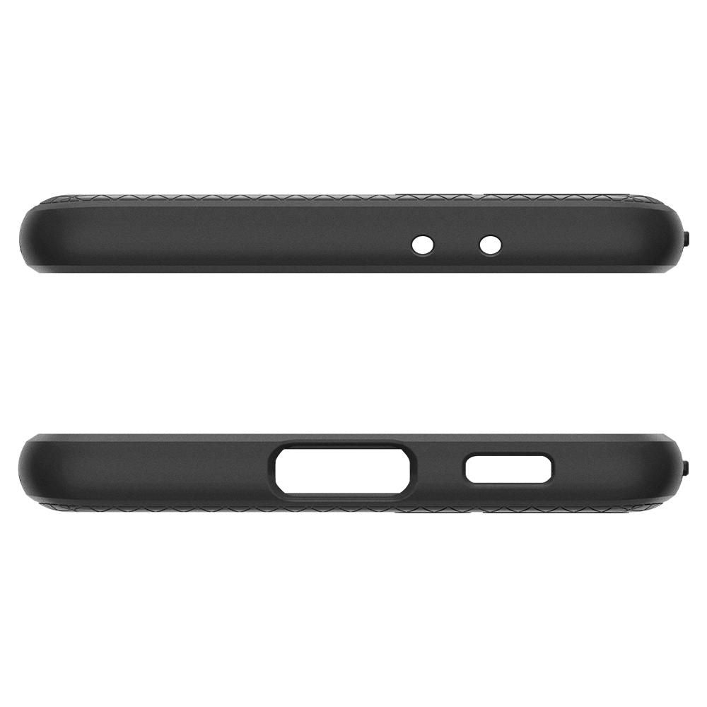 KRYT SPIGEN LIQUID AIR GALAXY S21 MATTE BLACK