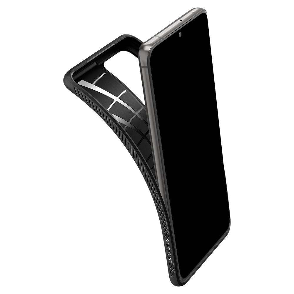 KRYT SPIGEN LIQUID AIR GALAXY S21 ULTRA MATTE BLACK