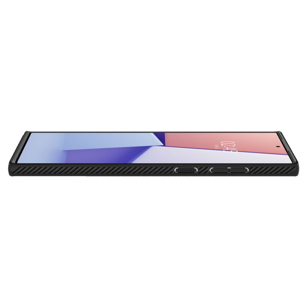 KRYT SPIGEN LIQUID AIR GALAXY S22 ULTRA MATTE BLACK