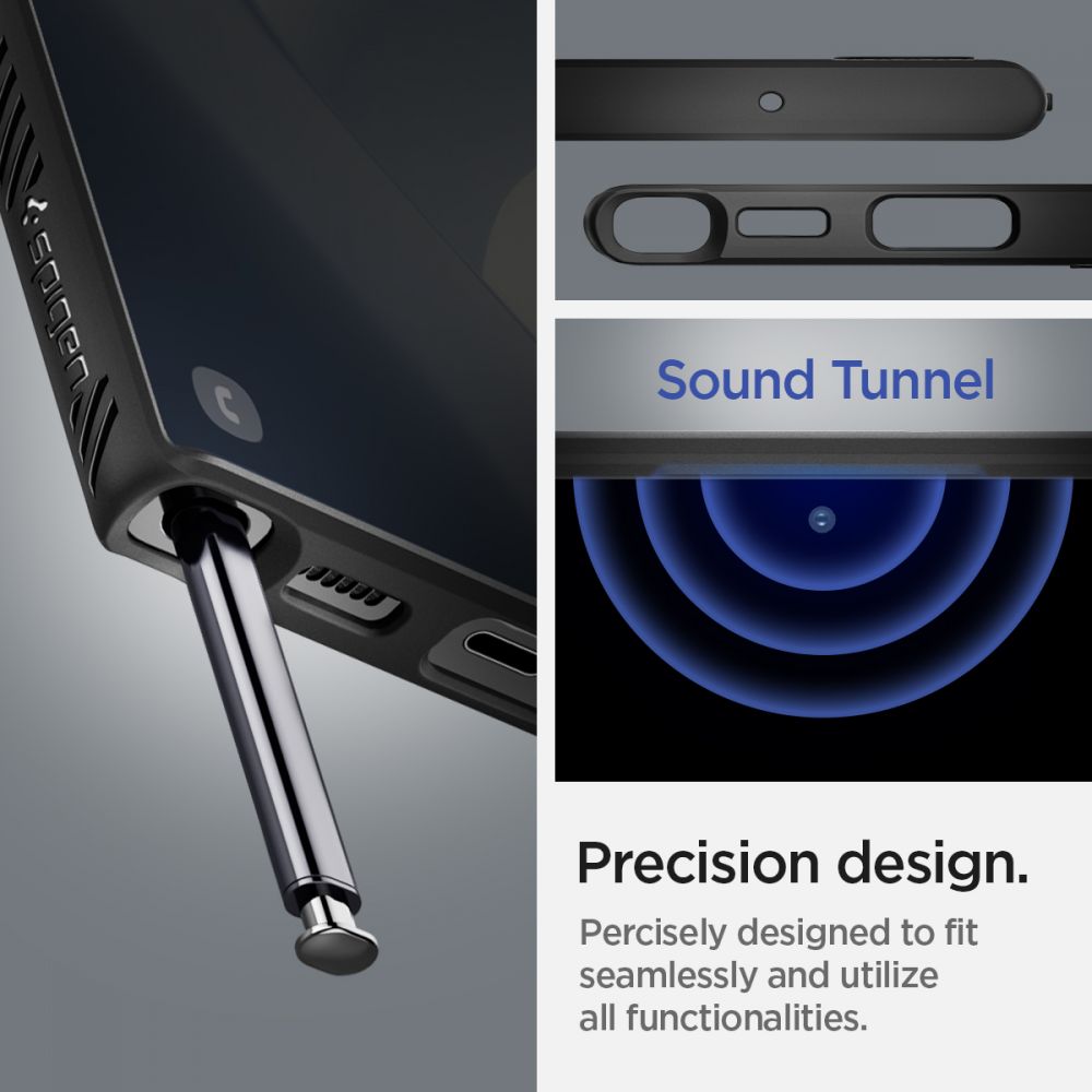 KRYT SPIGEN LIQUID AIR GALAXY S22 ULTRA MATTE BLACK