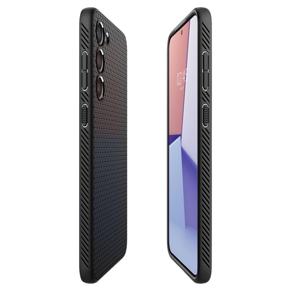 KRYT SPIGEN LIQUID AIR GALAXY S23 MATTE BLACK