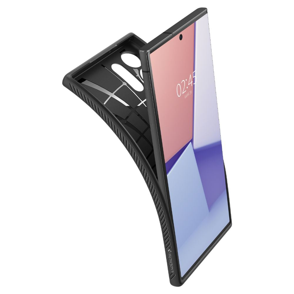 KRYT SPIGEN LIQUID AIR GALAXY S23 ULTRA MATTE BLACK