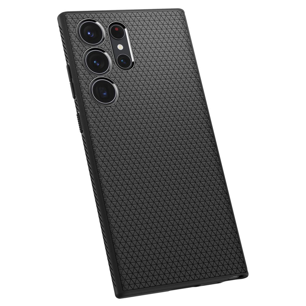 KRYT SPIGEN LIQUID AIR GALAXY S23 ULTRA MATTE BLACK
