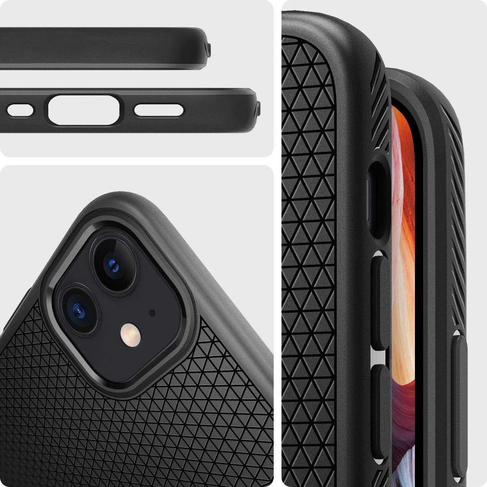  SPIGEN LIQUID AIR IPHONE 12 MINI MATTE BLACK