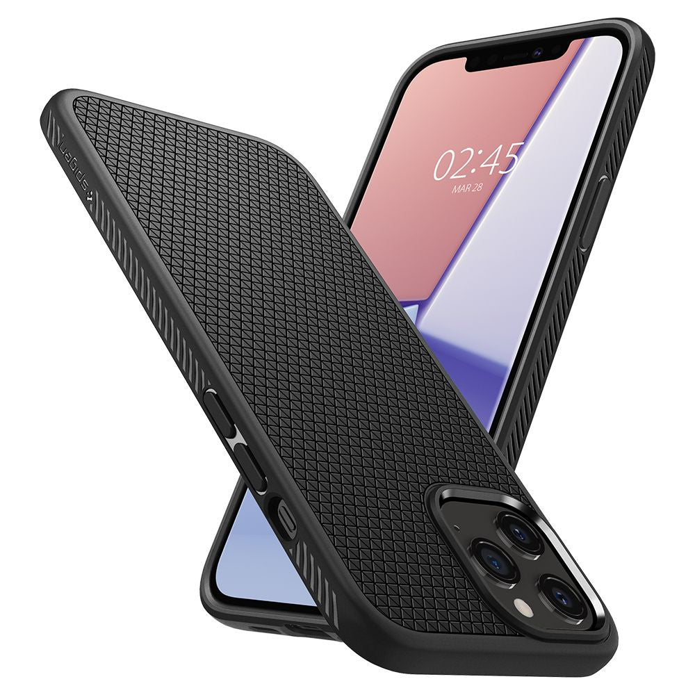  SPIGEN LIQUID AIR IPHONE 12/12 PRO MATTE BLACK