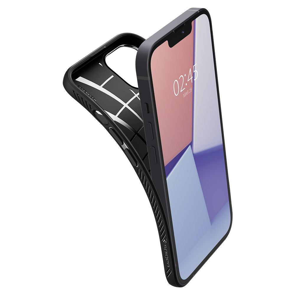KRYT SPIGEN LIQUID AIR IPHONE 13 MINI MATTE BLACK