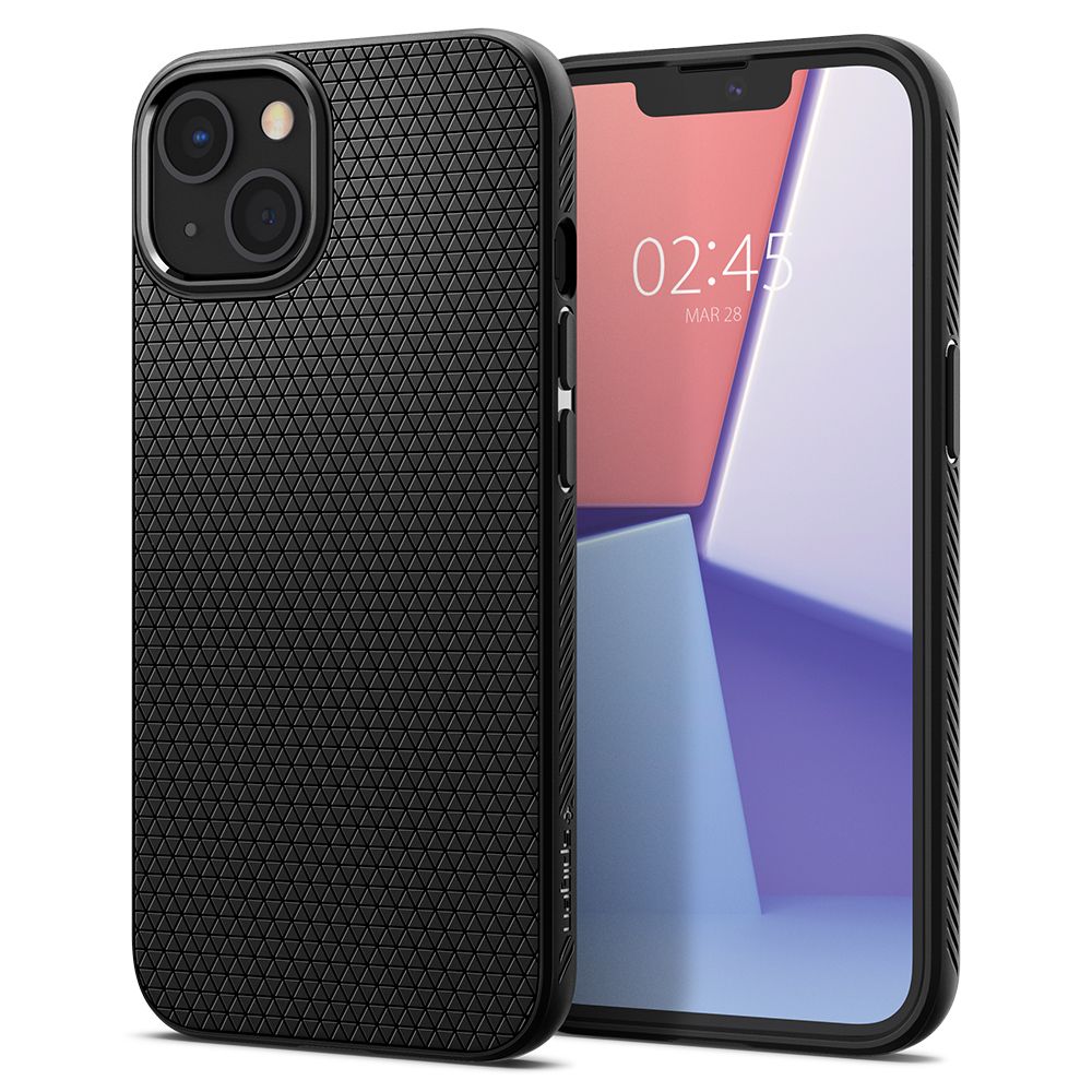 KRYT SPIGEN LIQUID AIR IPHONE 13 MINI MATTE BLACK