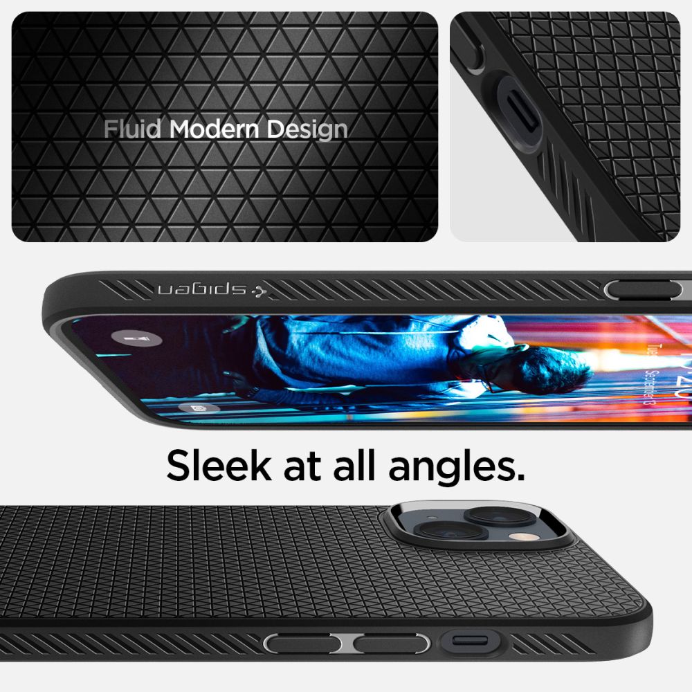 KRYT SPIGEN LIQUID AIR IPHONE 14 PLUS MATTE BLACK