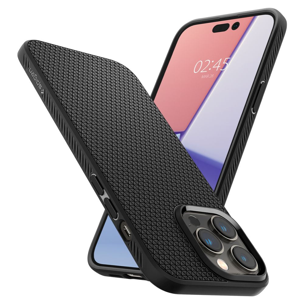 KRYT SPIGEN LIQUID AIR IPHONE 14 PRO MATTE BLACK