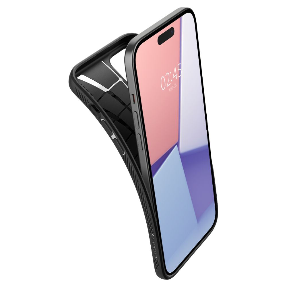  SPIGEN LIQUID AIR IPHONE 15 PLUS MATTE BLACK