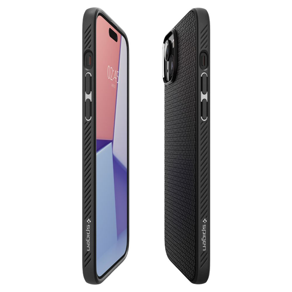  SPIGEN LIQUID AIR IPHONE 15 PLUS MATTE BLACK