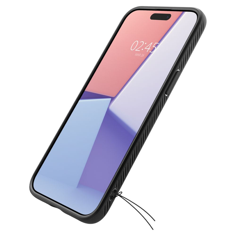 KRYT SPIGEN LIQUID AIR IPHONE 15 PRO MAX MATTE BLACK