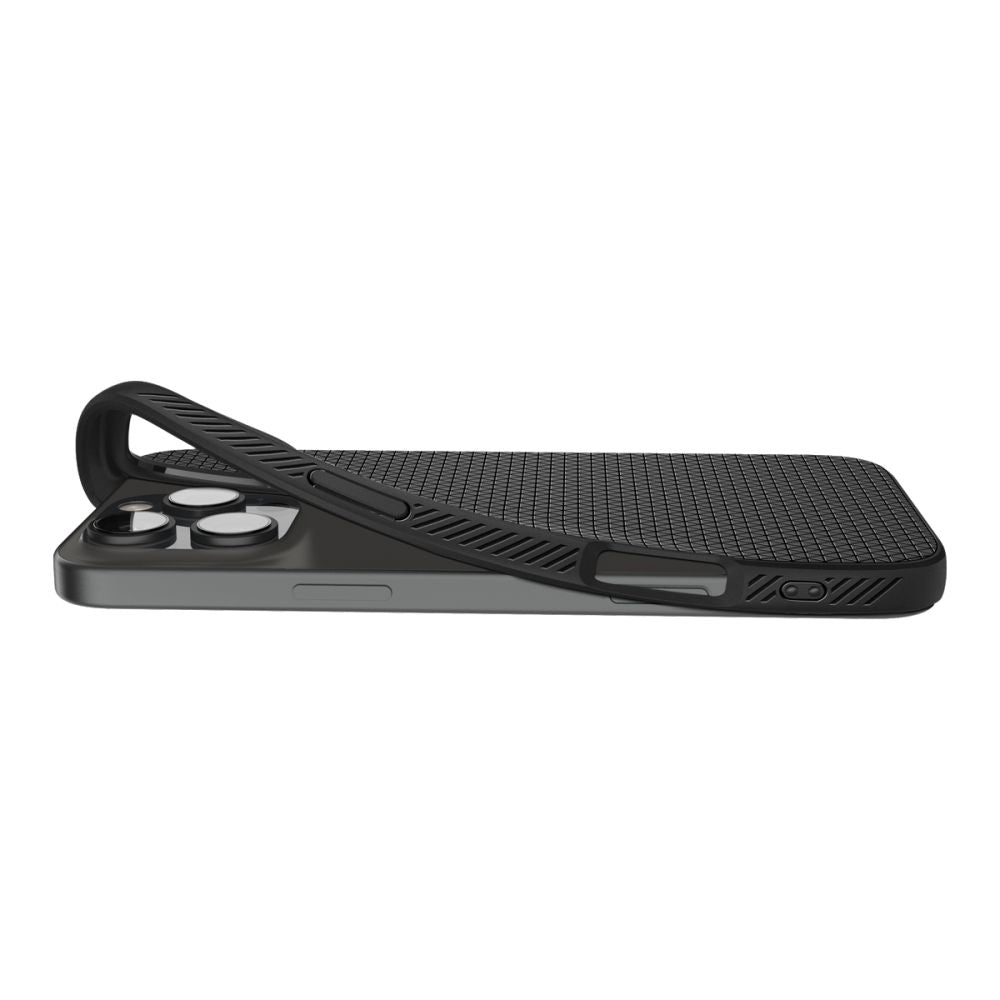 KRYT SPIGEN LIQUID AIR IPHONE 16 PRO MATTE BLACK